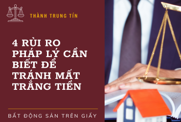 BẤT ĐỘNG SẢN TRÊN "GIẤY"